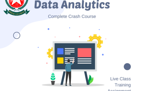 White And Grey Illustration Data Analytics Facebook Post