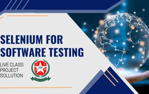 Platinum Navy And Peach Geometric IT Solutions And Technology Presentation