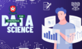 Purple And White Simple Illustrated Data Science YouTube Thumbnail
