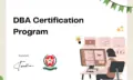 White and Green Illustrated Diploma Kids Program Certificate